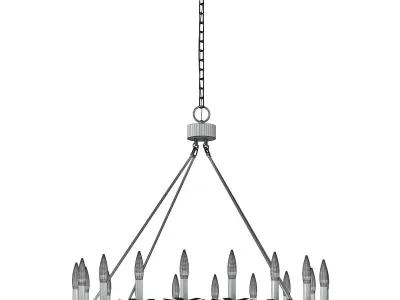 Dunbar Chandelier 3D model