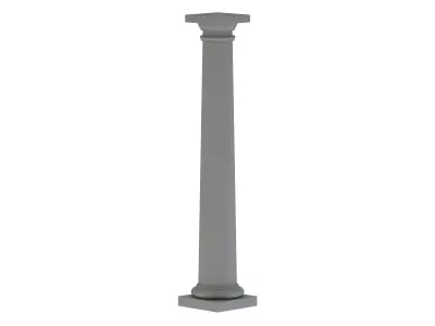 Tuscan Column 3D model