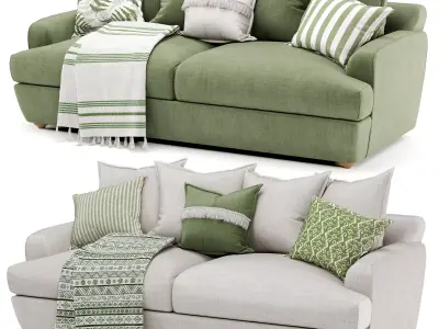 Smooch Sofa 02 3D model