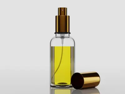 A bottle of perfume 3D model