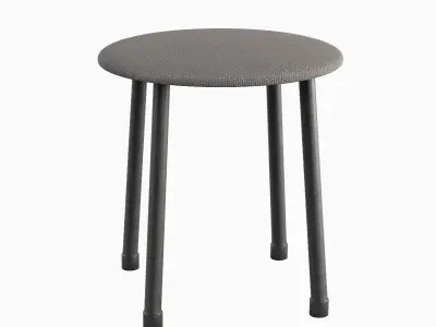 Steel Stool C 03 3D model