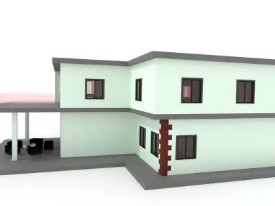 Exterior overall Look 3D model