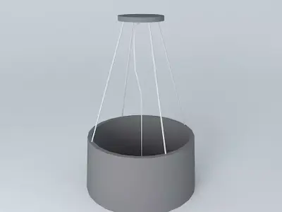 Round pendant lamp 206 - Accord Free 3D model