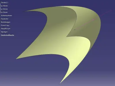 point and focus poin 3D model