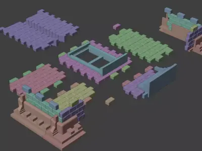 Diorama Model Pack 3D print model 3D print model