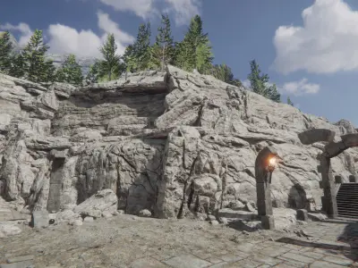 Dwarven Expedition Pack Low-poly 3D model