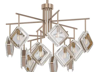 Faceted Glass 12 3D model