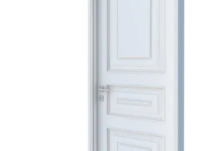 Room Door Type 22 3D print model