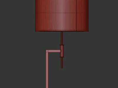 Pottery Barn Atticus Metal Table Lamp 3D model