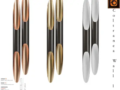 Coltrane Wall ONE by Delightfull 3D model