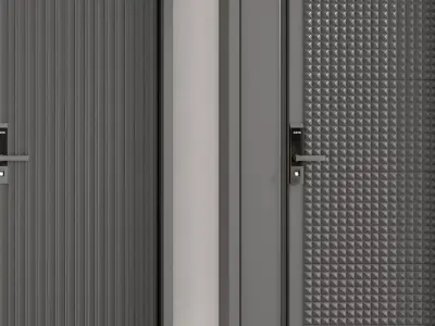 interior door 3D model 8