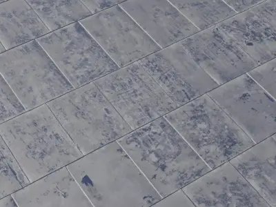 Rusted Modular Metal Panels Texture