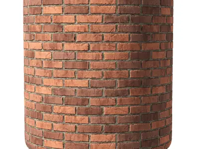 Brick Wall PBR Material 01 Texture