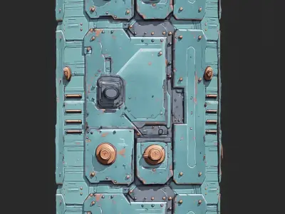Sci-FI Seamless Texture  Texture shop