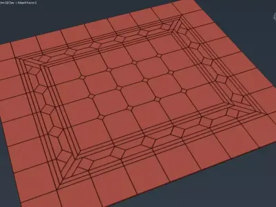 Floor Tile 01 Free low-poly 3D model