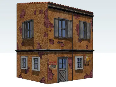 Ancient house 3D model