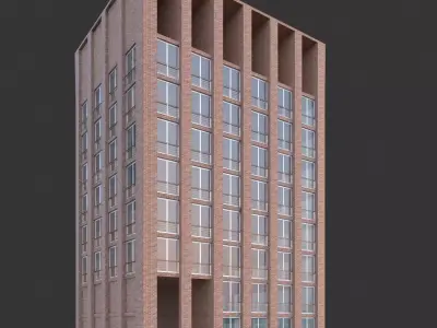 Office Building 3D model 437