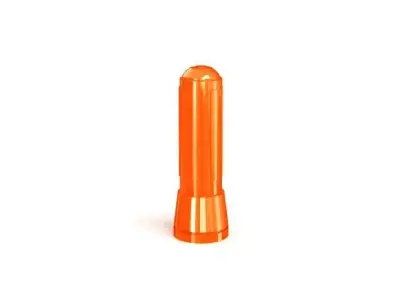 Orange Tall Metal Street Post 3D model