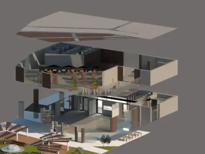 MAKT Community Centre 3D model