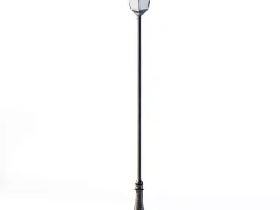 Small Street Lamp 3D model