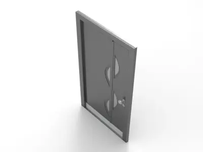 Groovy Door 3D model