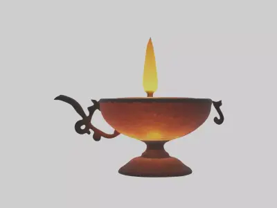 Diyalamp Model 1 Low-poly 3D model