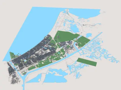 City Map 3D model purchase