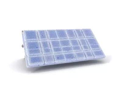 Solar Panel Adjustable Stand Model Pack Low-poly 3D model
