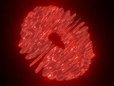 lighting Circle Free low-poly 3D model