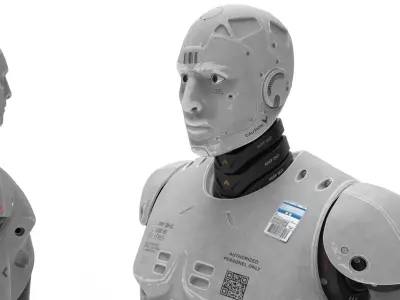 Robot  Cyborg 3D model