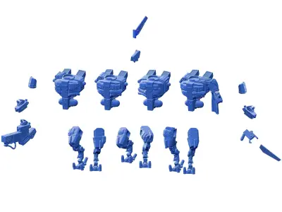 Parallax Warsuit 3D print model