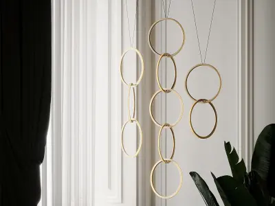 Circus 500 Pendant by Resident Studio 3D model