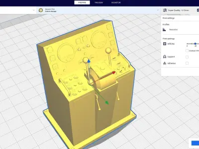 SPEED NAVIGATION SHIP 3D PRINT 3D print model