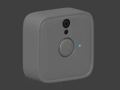 Smart door bell 3D model