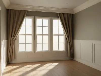 Modern Classic Bedroom 3D model