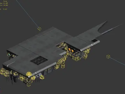 Future City - Universe City 02 3D model