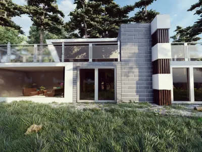 vila 3d model 3D model