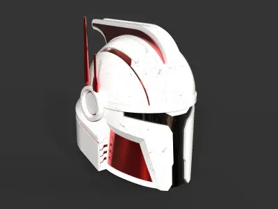 Custom Mandalorian Helmet 3D print model