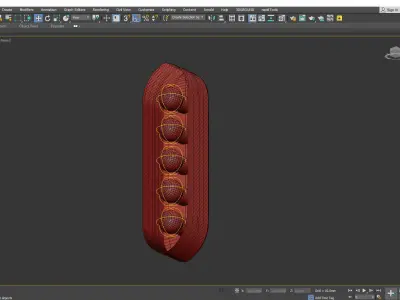 Harlow 5 Sconce Low-poly 3D model