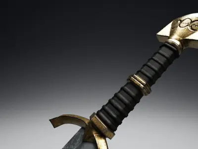 Low poly  Selenes Edge Low-poly 3D model