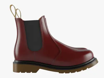  Leather Boots Set 02 