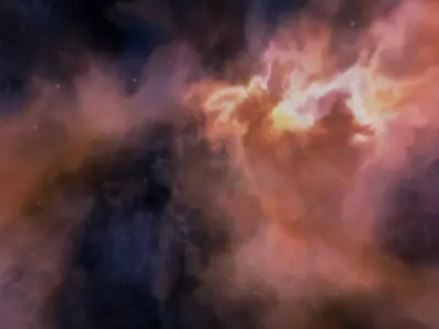 VR 360 extreme space environment - HDRI Panoramic Sky v20 Low-poly 3D model