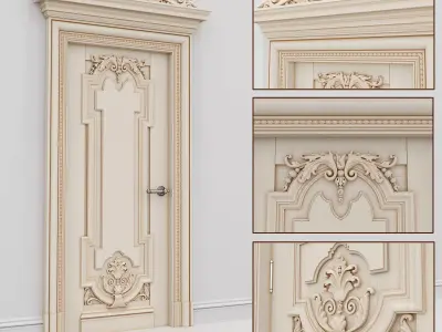 classic door 3D model