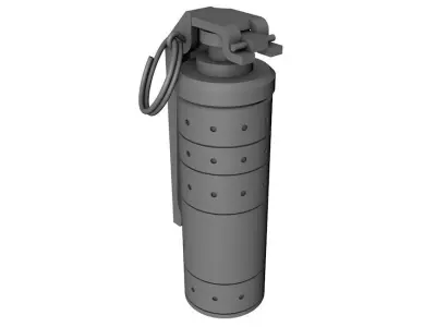 Dredd 2012 gas grenade 3D print model
