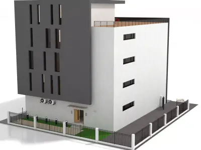 Office Building  3D model