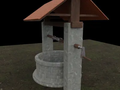 water well 3D model