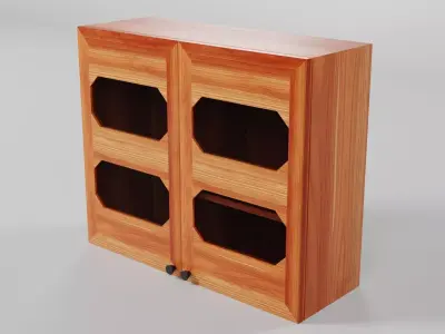 Kitchen Cabinet CG37 3D model