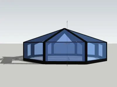 Glass dome 3D model