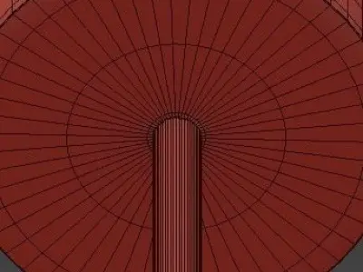 Lute Pendant Light 3D model
