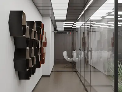 Office 3D model shop